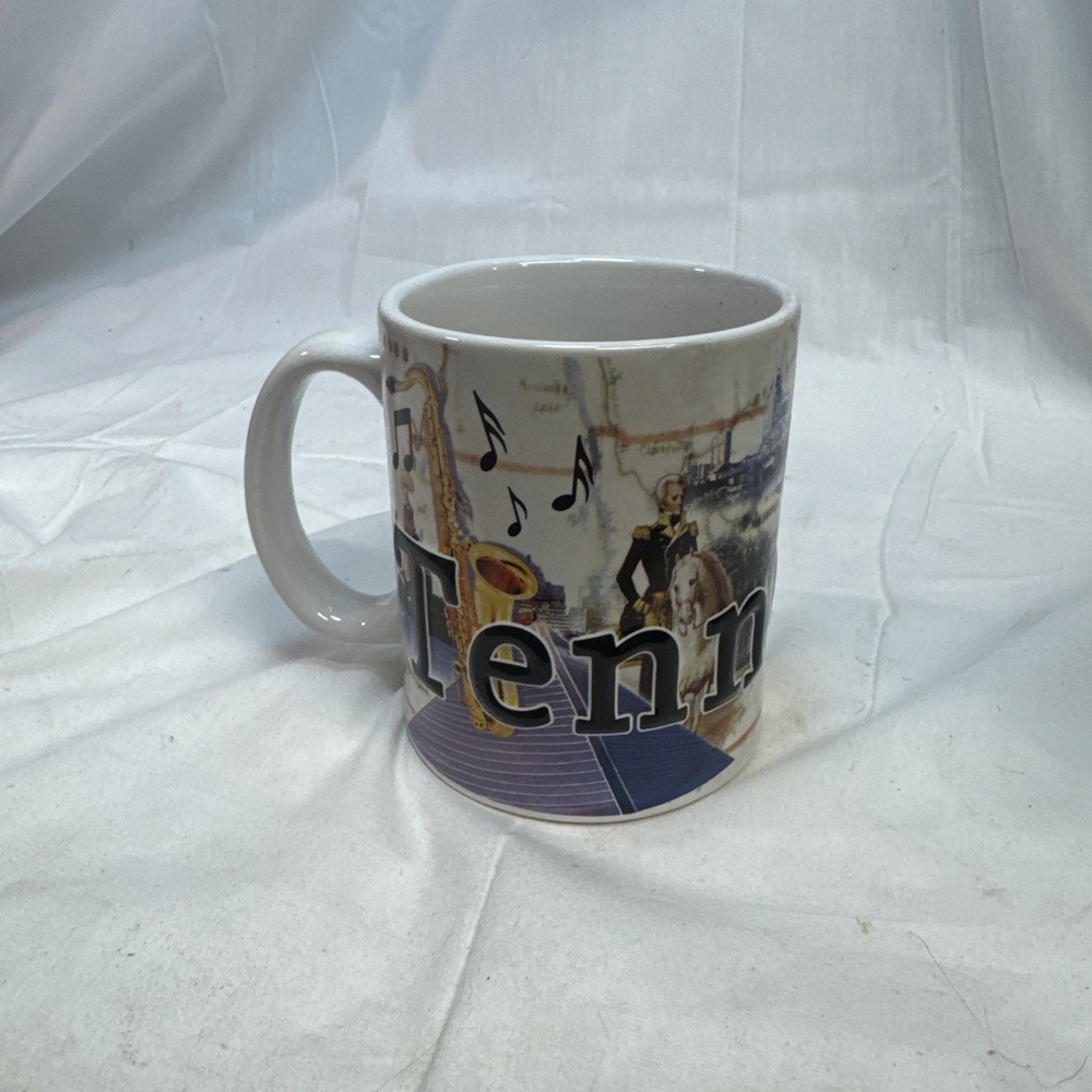 XL TENNESSEE COFFEE CUP/MUG THE VOLUNTEER STATE